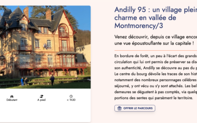 Venez découvrir Andilly autrement !